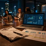 Business and intelligence : équipe et dashboard KPI pour décisions stratégiques