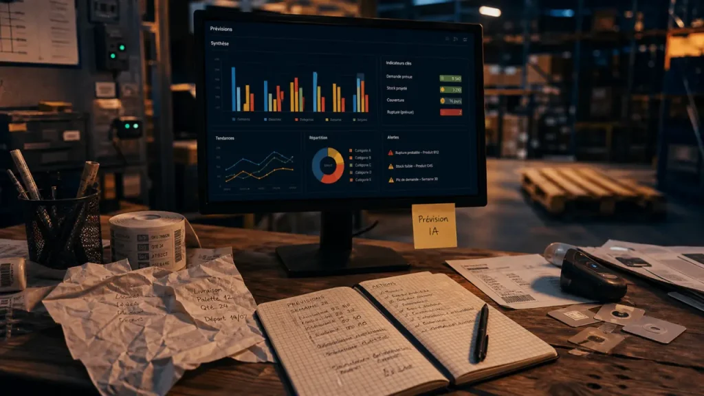 IA pour la gestion prévisionnelle des stocks : mieux prévoir sans rupture ni surstock