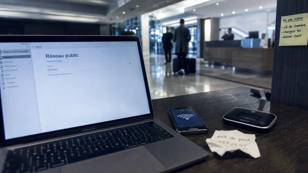 reseau public ou prive : sécurité, visibilité et contrôle (Wi‑Fi, mot de passe)