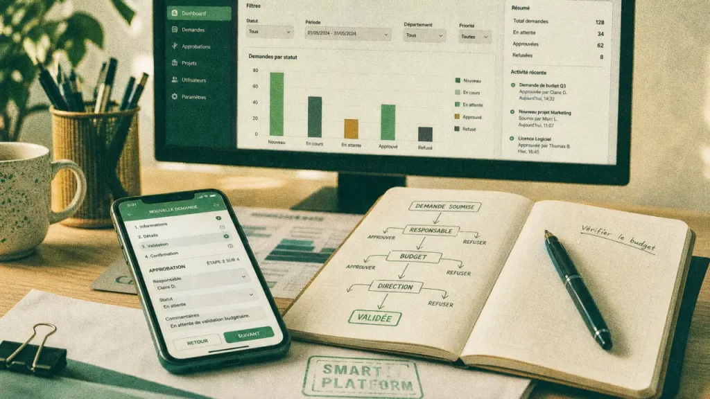 Smart plateforme : logiciel métier, application mobile ou SMART, le bon périmètre à clarifier avant une démo