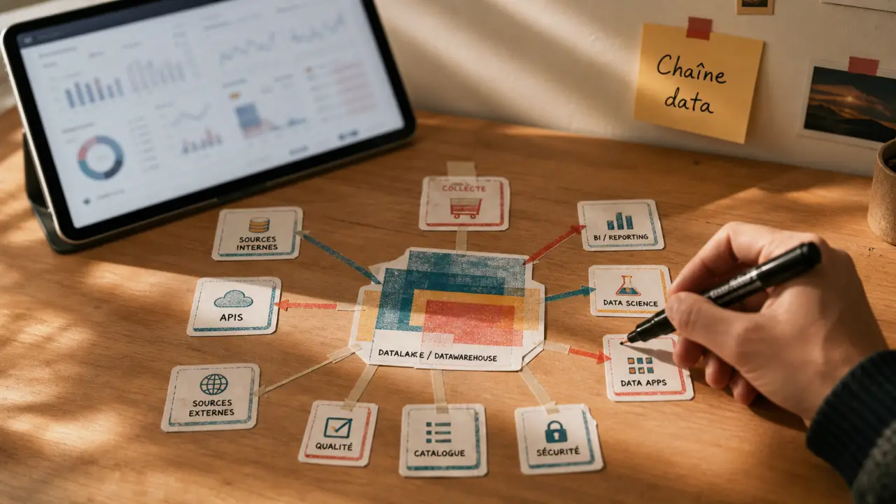 Technologies data : schéma datalake et datawarehouse