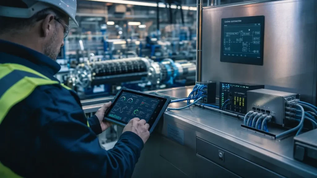 Usine connectée : 4 leviers pour transformer la performance sans saturer vos ressources