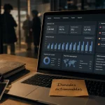 Applications d'entreprise modernes : données actionnables sur tableau de bord entreprise