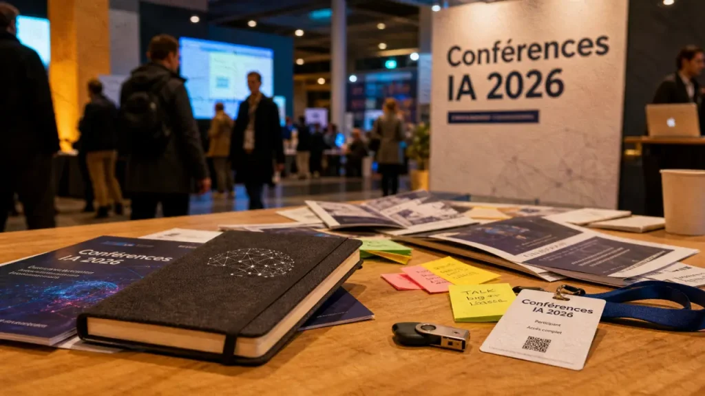 Grand salon, meetup régional ou conférence ciblée : quelle conférence intelligence artificielle choisir ?