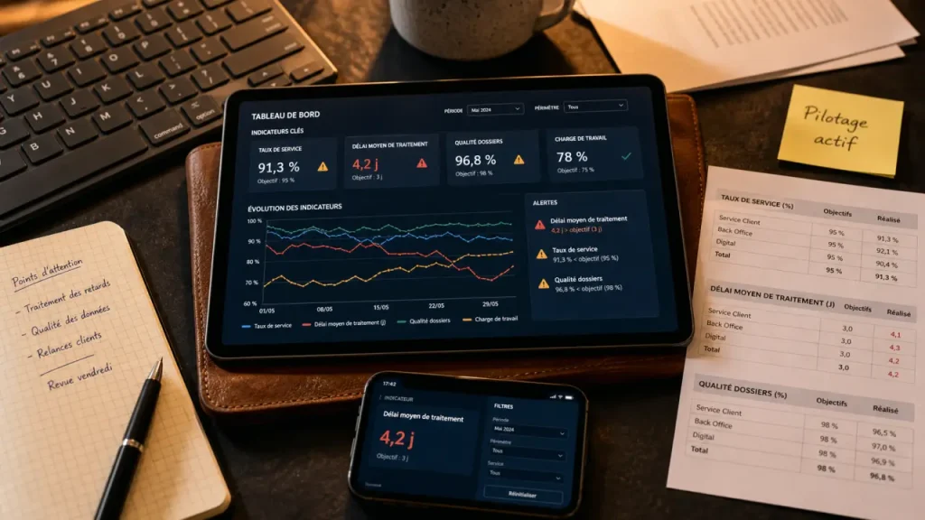 Logiciel de pilotage : suivre les bons indicateurs sans multiplier les tableaux de bord