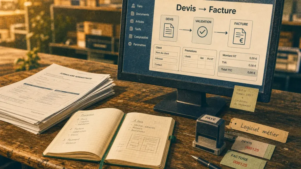 Logiciels métiers ou ERP généraliste : le choix entre spécialisation et standardisation