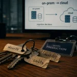 Moving to cloud computing : clé on-prem vers cloud, choix lift and shift, replatforming, refactorisation