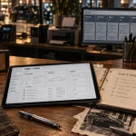 Agence crm marketing auto : bureau concession avec CRM + DMS