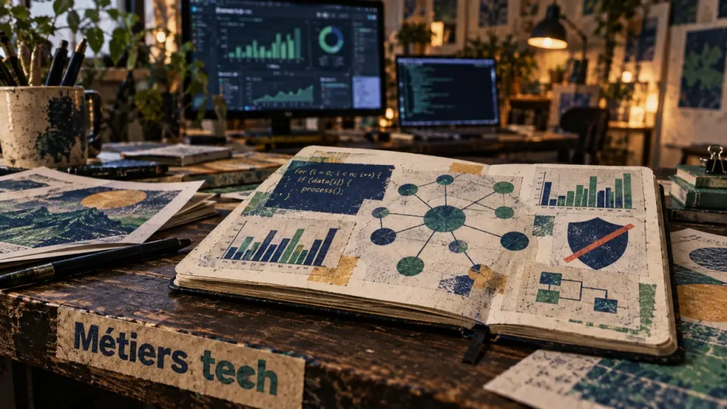 Métiers de la tech : choisir entre code, data et cybersécurité sans rater sa reconversion