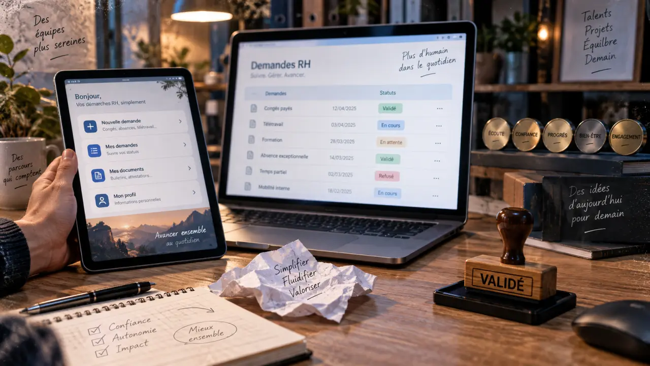 nomade sirh saas : mobilité RH et sécurité des données sur mobile