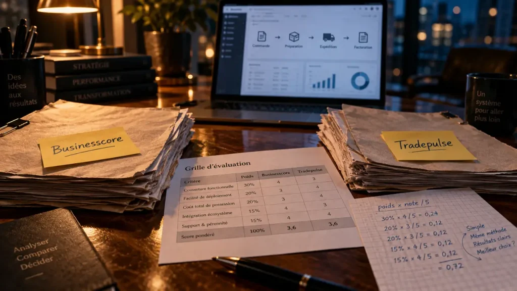 Businesscore ou Tradepulse : choisissez selon vos flux, pas selon la promesse commerciale