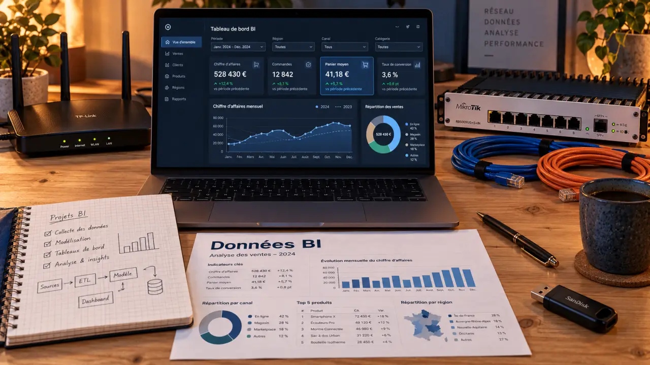 Comment utiliser business intelligence DataView Pro pour décider : tableau de bord BI fiable