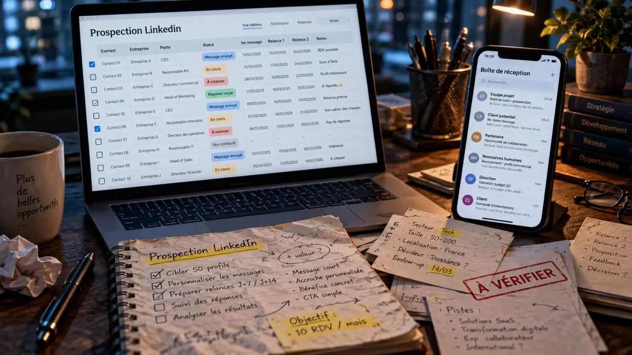 Avis logiciel crm salesflow premium pour prospection LinkedIn